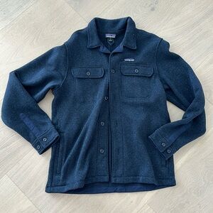 Patagonia Men’s Button-Down Sweater Jacket with Pockets